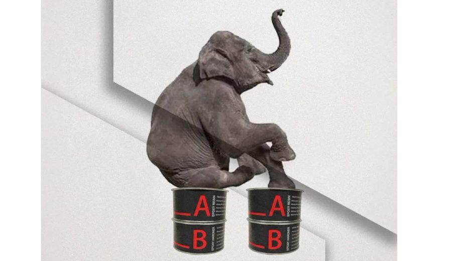 چسب اپوکسی سنگ کرم پارافیکس