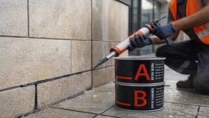 چسب اپوکسی ضد آب نما؛ راه‌حل حرفه‌ای مقابله با نفوذ رطوبت در نما