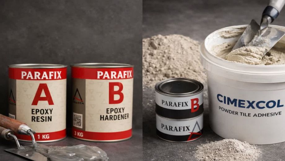 چسب اپوکسی و چسب پودری کاشی