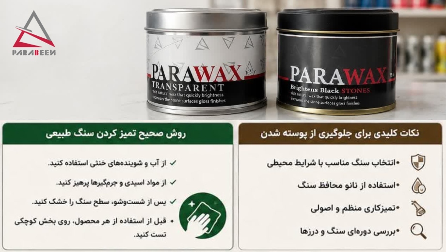 راهنمای خرید محصولات مناسب برای سنگ طبیعی